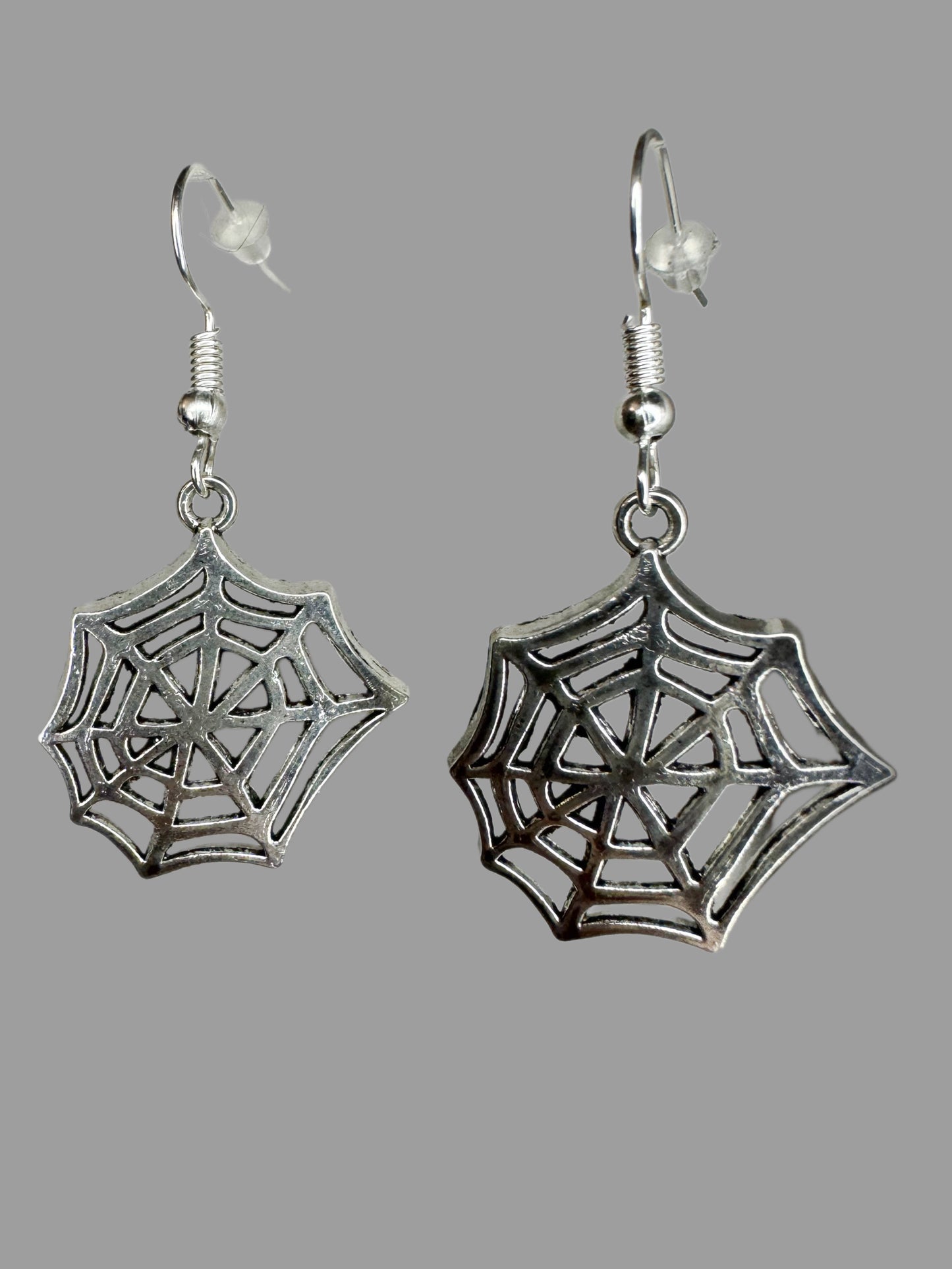 Empty Spider-Web Earrings