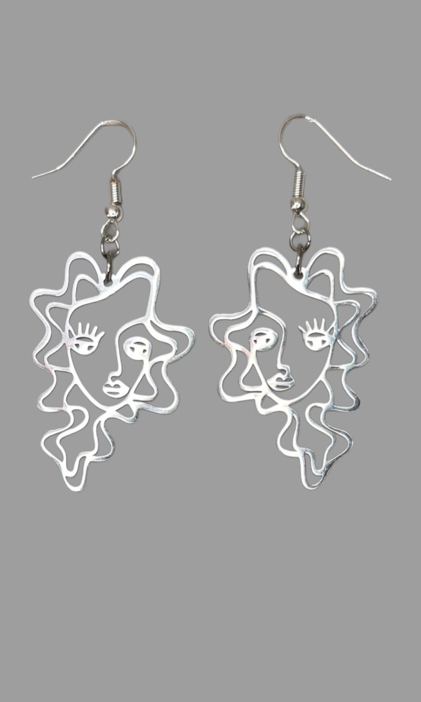 Abstract Lady Earrings